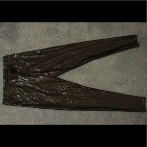 Blackmilk black mermaid leggings size L